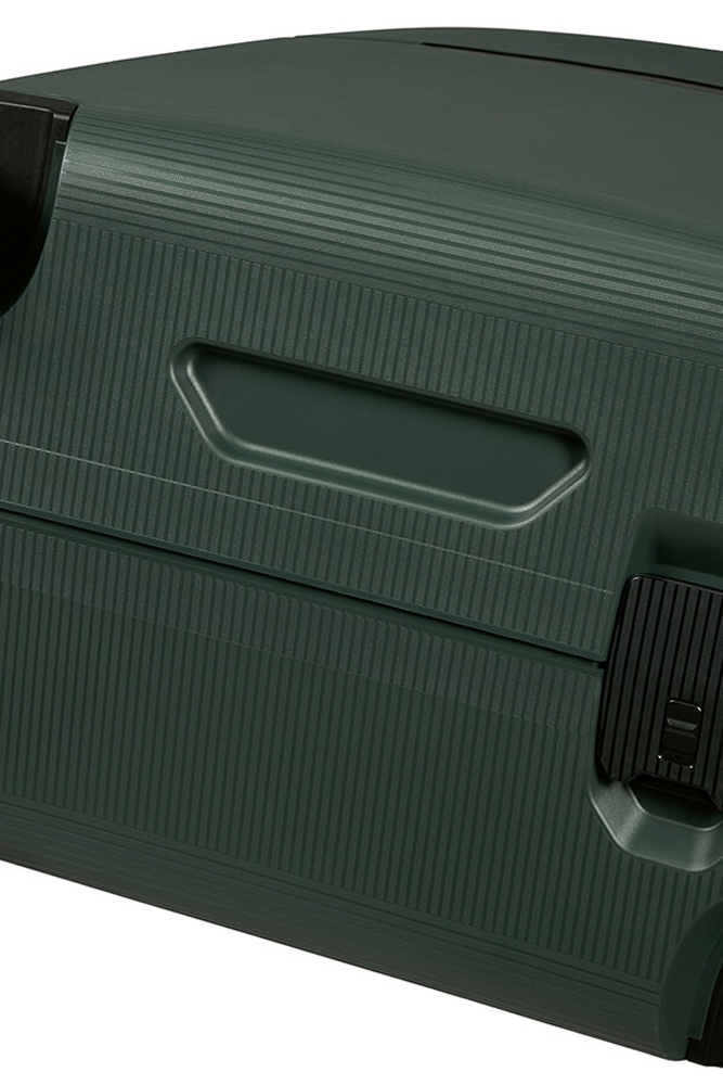 Suitcase Samsonite Magnum Eco made of polypropylene on 4 wheels KH2 * 004 Forest Green (giant)