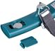 Travel luggage scales green